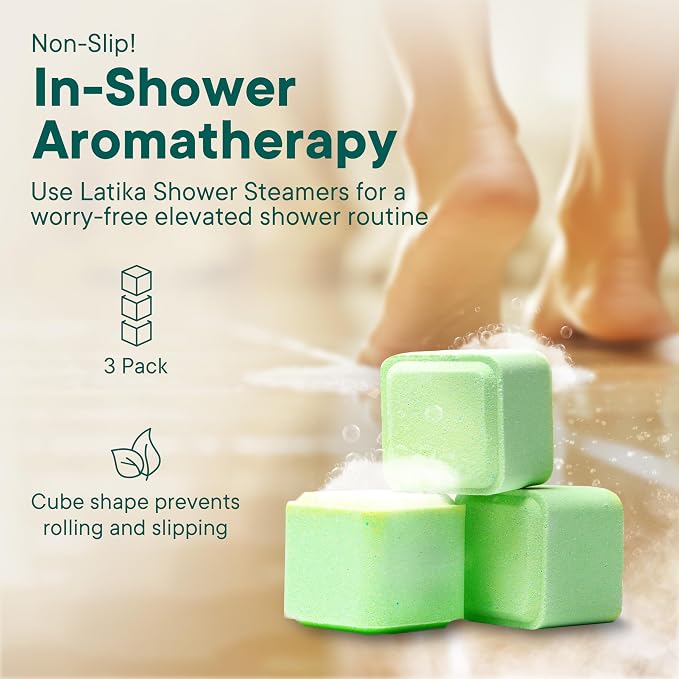Latika Breathe & Release Aromatherapy Shower Steamer - Image 2