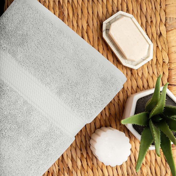 Superior Egyptian Cotton Pile 10 Piece Towel Set, Includes 2 Bath, 4 Hand - Image 6