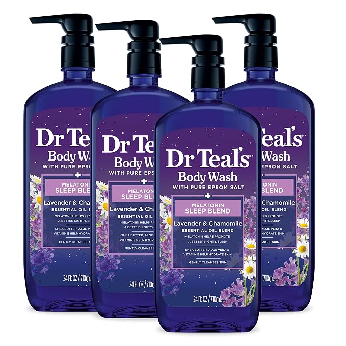 Dr Teal's Body Wash with Pure Epsom Salt, Relax & Relief with Eucalyptus & - Image 5