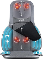 Mynt Back and Neck Massager for Pain Relief Deep Tissue, 3D Shiatsu Acupressure by Mynt