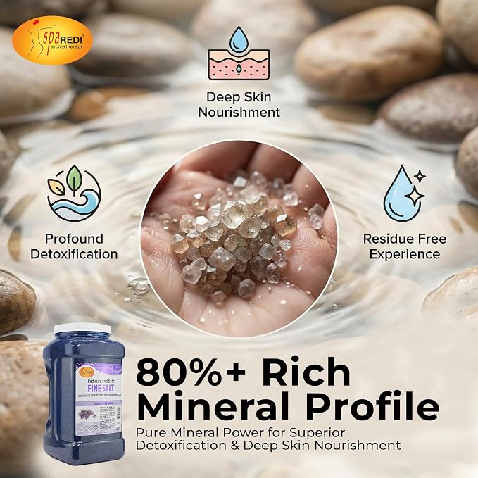 SPA REDI Foot Soak for Pedicure Preparation & Therapeutic Foot Treatment | Pure - Image 3