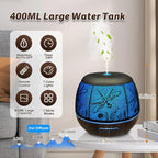 Roonbo Diffusers for Essential Oils Large Room 400ml, Essential Oil Diffuser - Image 6