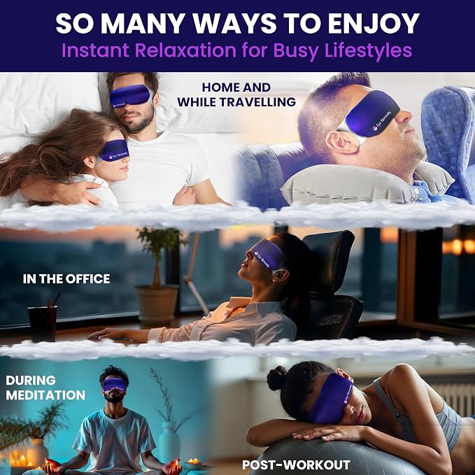 Eye Serenity Steam Eye Mask, Heated Eye Mask, Self Heating Warm Compress - Image 7