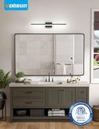 VOLISUN Modern Bathroom Vanity Light 31.5 inch, 28W Dimmable 5CCT Led Bathroom - Image 2