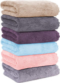 MOONQUEEN 6 Pack Premium Hand Towels by MOONQUEEN