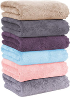 MOONQUEEN 6 Pack Premium Hand Towels by MOONQUEEN