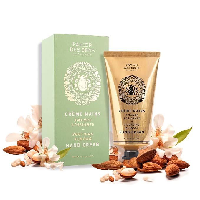 Panier des Sens – Sweet Almond Hand Cream – Moisturizing Hand Lotion by PanierdesSens