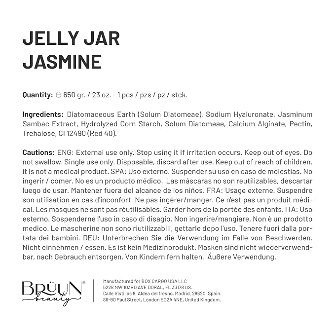 BRÜUN Peel-Off Jazmine Jelly Mask - Image 7