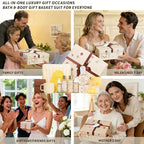 33 Pcs Coconut Vanilla Spa Gift Basket - Image 3