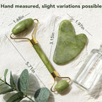 huefull Genuine Jade Roller & Gua Sha Set - Image 6