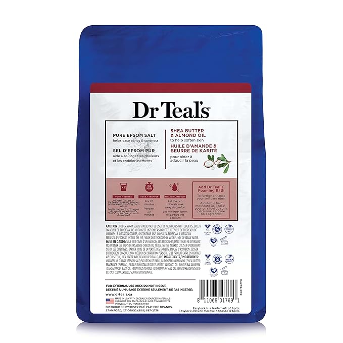 Dr Teal's Epsom Salt Magnesium Soak, Soften & Moisturize - Image 2