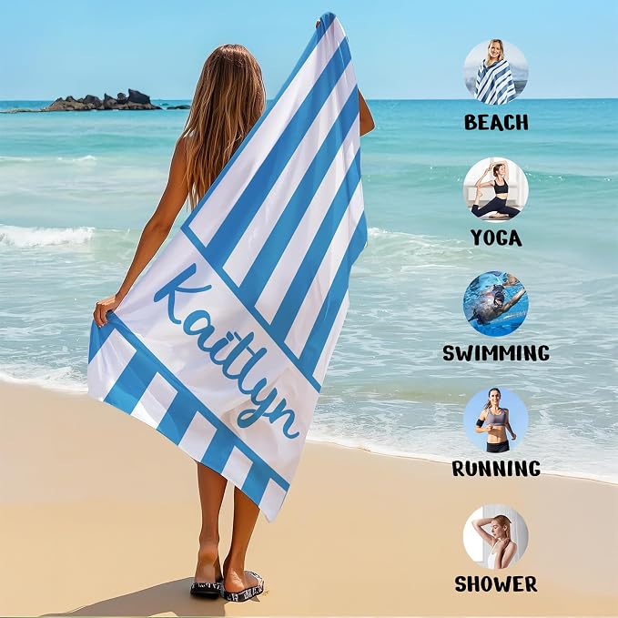 JML Personalized Beach Towel - Image 6