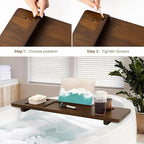 Teak Bathtub Tray - Image 7