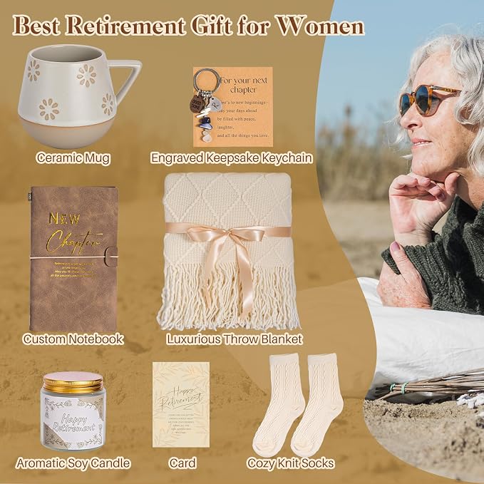 Elysirise Retirement Gifts for Women 2026 | Best Retirement Gift Basket for - Image 2