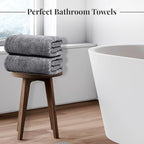 Tens Towels Pack of 8 Towels Set, 2 Extra Large Bath, 2 Hand, 4 Washcloths - Image 2