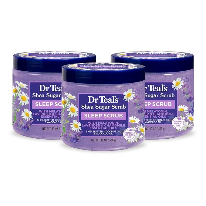 Dr Teal's Shea Sugar Sleep Scrub, by DrTeals