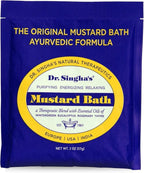 Dr. Singha's Mustard Bath, Therapeutic Bath Salts, 2 Oz by DrSinghas