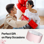 LOVE EYE Dual Side Sleep Mask, Ice Silk Eye Sleeping Mask & Blindfold - Image 8