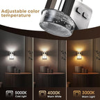L LOHAS LED 4 Pack 3CCT Night Lights Plug into Wall, 3000K/4000k/5000K - Image 2