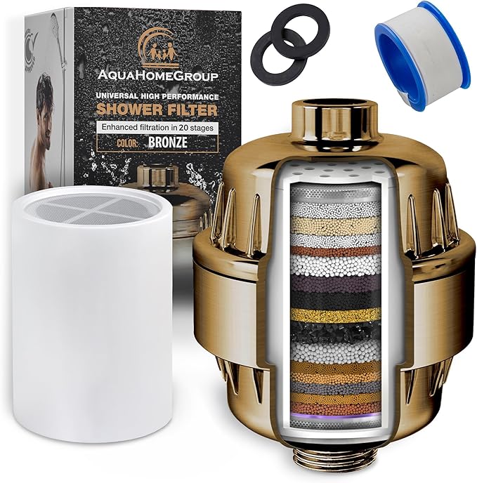 AquaHomeGroup 20 Stage Shower Filter by Aquahomegroup