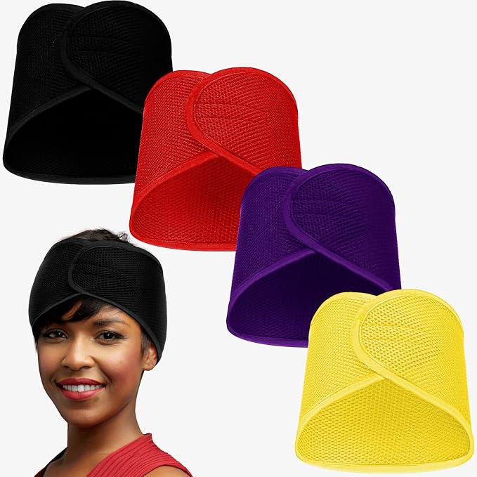 Xuhal Mesh Hair Wraps for Natural Black Hair by Xuhal