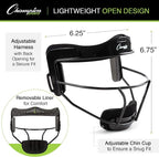Champion Sports Steel Softball Face Mask – Durable Fielder’s Mask - Image 3