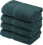 Superior Egyptian Cotton Pile Hand Towel Set of 4, Ultra Soft Luxury Towels by SUPERIOR
