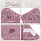 Xtinmee 2 Sets Plus Size Womens Wrap Towel - Image 3