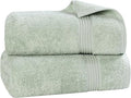 Superior Egyptian Cotton 2-Piece Bath Sheet Towel Set, Oversized Body Towels by SUPERIOR