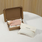 Weighted Eye Pillow for Relaxation, SPA and Travelling, 100% Natural Clear - Image 3