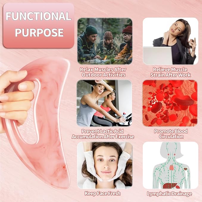 Professional Gua Sha Massage Tool - Image 7