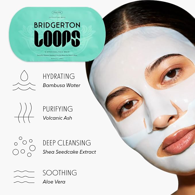 LOOPS Beauty Bridgerton™ NETFLIX Ever After Set -The Best Hydrogel Korean Face - Image 2