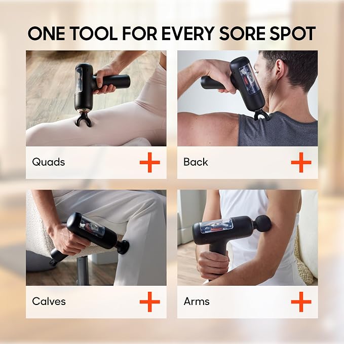 Sharper Image PowerBoost Circuit Massage Gun Deep Tissue Percussion Massager - Image 6