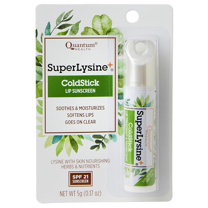 Quantum Health SuperLysine+ Coldstick Lip Sunscreen by Quantum