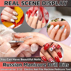 Russian Manicure Drill Bits 30PCS，Electric Nail Drill Bits Nail Drill Bit - Image 5