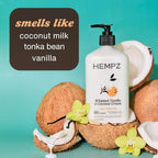 Hempz Whipped Vanilla & Coconut Cream Body & Hand Lotion, Vegan Formula - Image 4