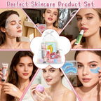 108 PCS Spa Party Supplies for Girls, Include Facial Masks, Lip Balms, Eye - Image 3