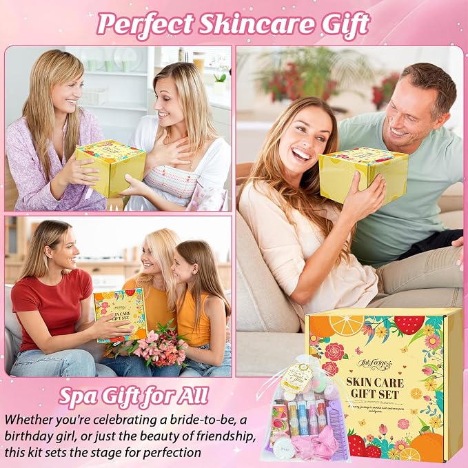 104PCS Sleepover Spa Party Supplies, Include Face Masks, Lip Balm, Hand Cream - Image 7
