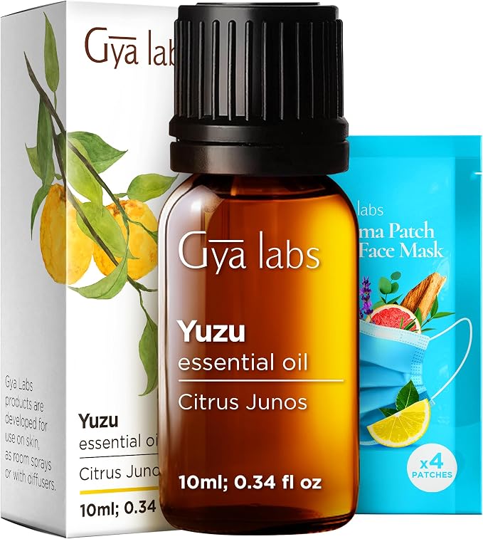 100% Pure Yuzu Essential Oil by GyaLabs