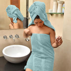 HERCULEAN Premium Bath Towels 24 x 48 Pack of 6 | Quick Dry and Highly - Image 4