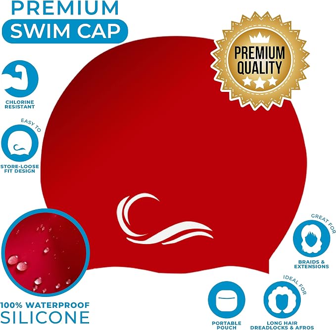 Interlaken Silicone Swim Cap - Image 2