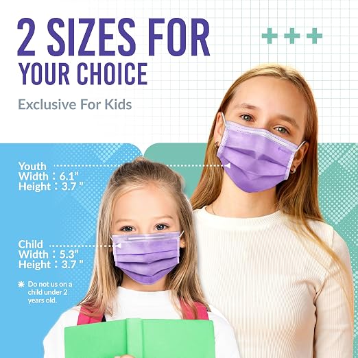 Medtecs Kids Face Mask Disposable - Image 2