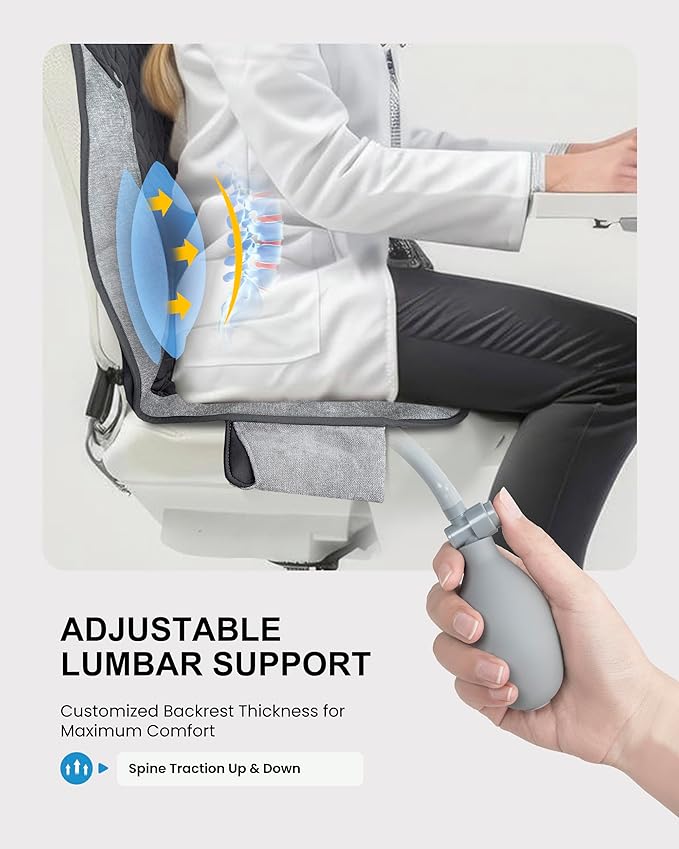 COMFIER Back Massager with Heat, Massage Chair Pad, Massage Seat Cushion with - Image 4