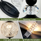 Piepooye Vintage Black Wall Sconce - Image 3