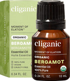 Cliganic Organic Bergamot Essential Oil, 100% Pure Natural by Cliganic