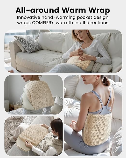 COMFIER Heating Pad for Back Pain Relief, Lower Back Massager - Image 9