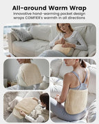 COMFIER Heating Pad for Back Pain Relief, Lower Back Massager - Image 9