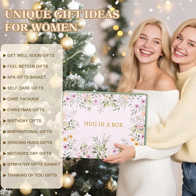 Self Care Gifts for Women Birthday Care Package Spa Kit, Get Well Soon Gift - Image 3