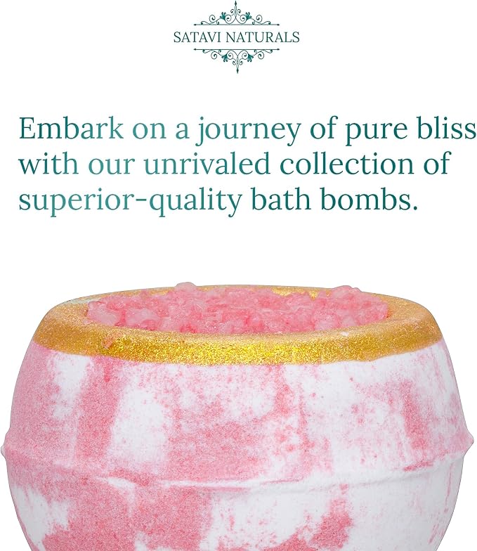 Crystal Bath Bombs Gift Set – Aromatherapy Geode Fizzies - Image 2
