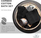 100% Cotton Bath Towel Set of 24-6 Bath Towels, 6 Hand Towels, 12 Wash Cloths - Image 2